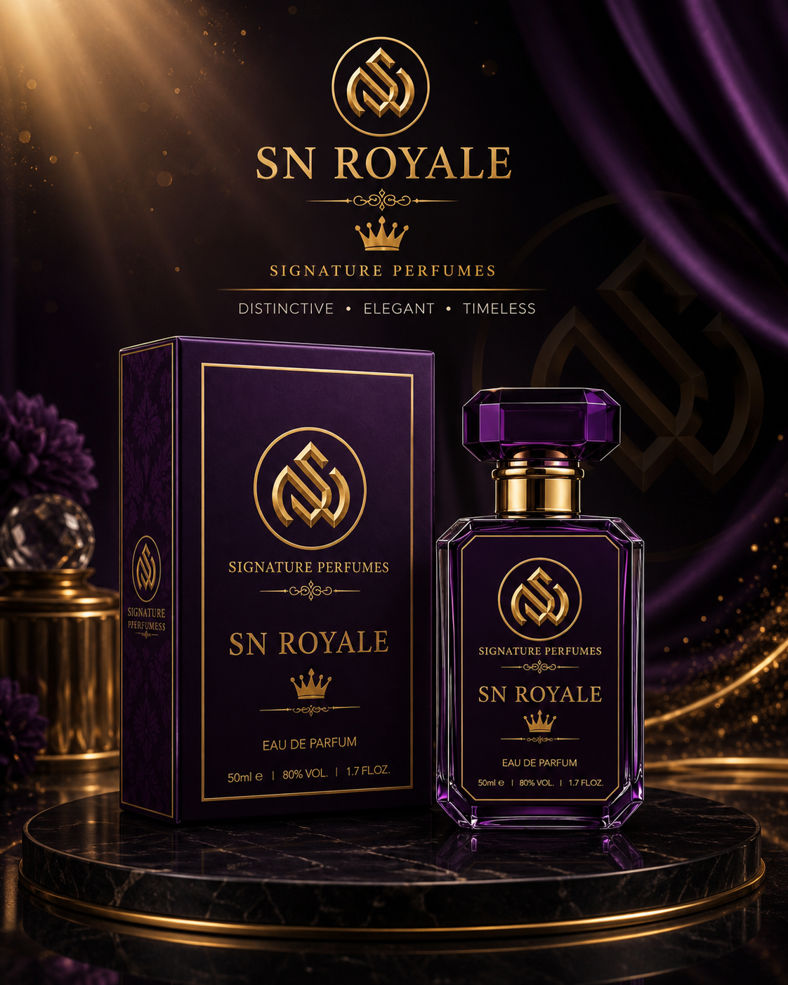 Sn signature royal perfume for men 50ml